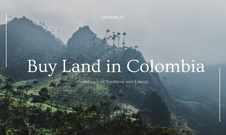 buy land in Colombia